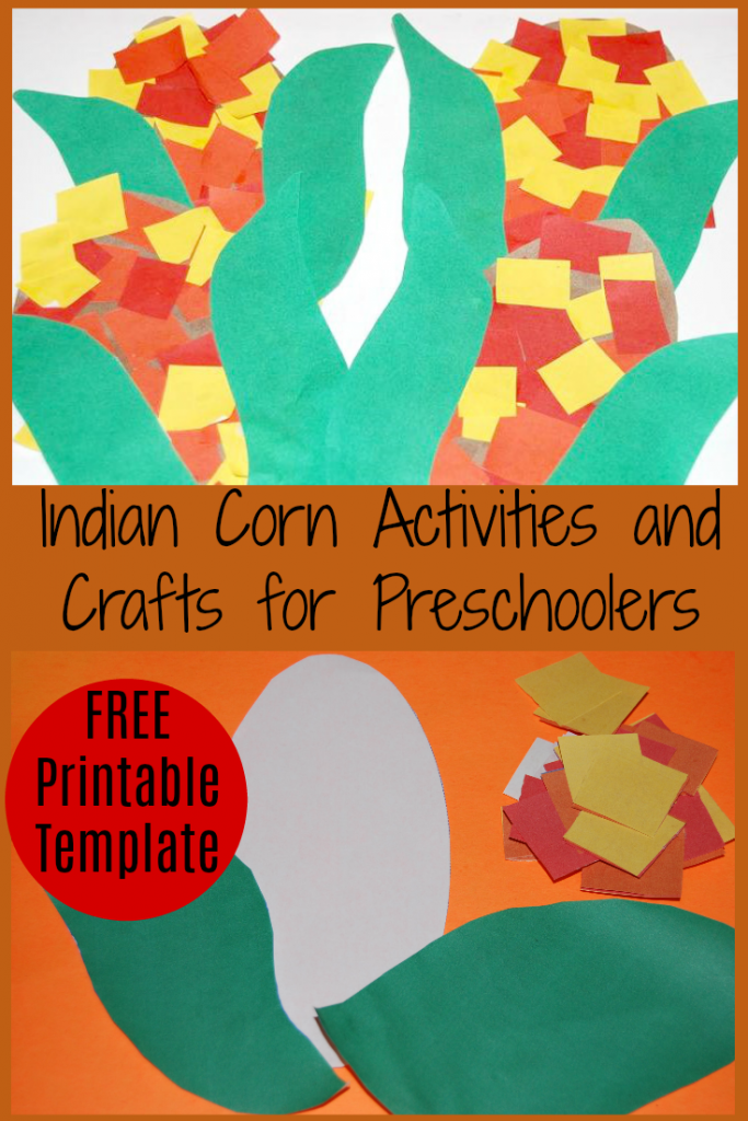 Indian corn activities for preschoolers