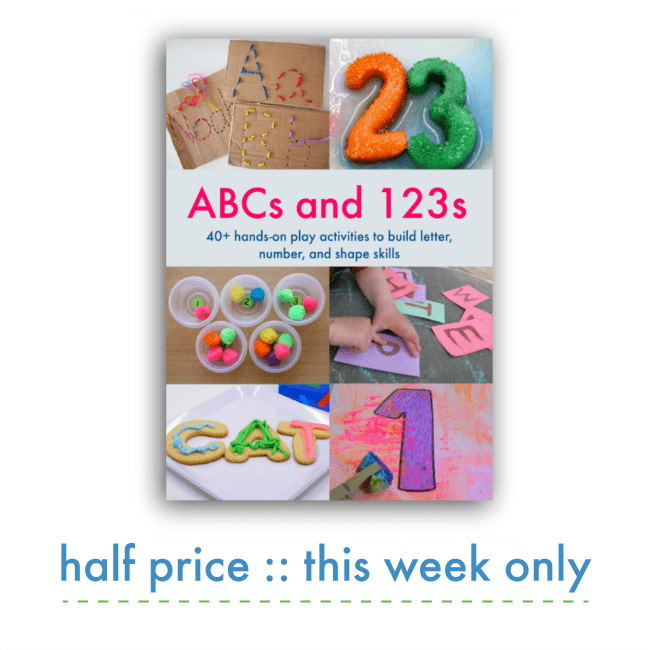 ABCs and 123s Playful Learning eBook Sale