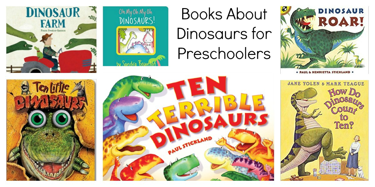 Books about Dinos for Preschool