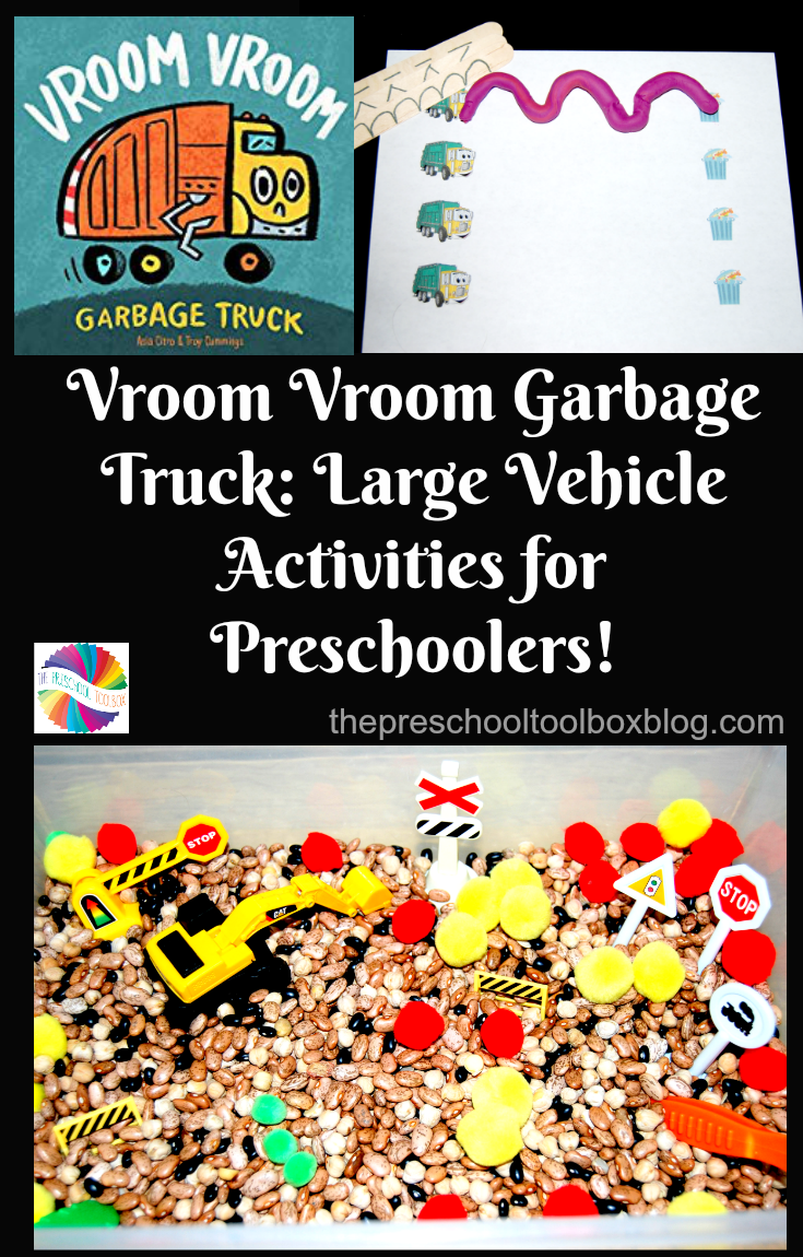 Garbage Truck Book and Activities for Preschoolers