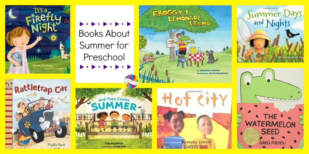 Summer themed books for preschoolers