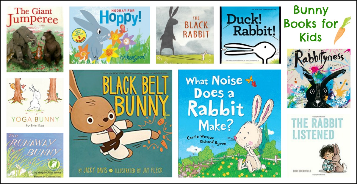 Rabbit or Bunny-Themed Book for Preschoolers