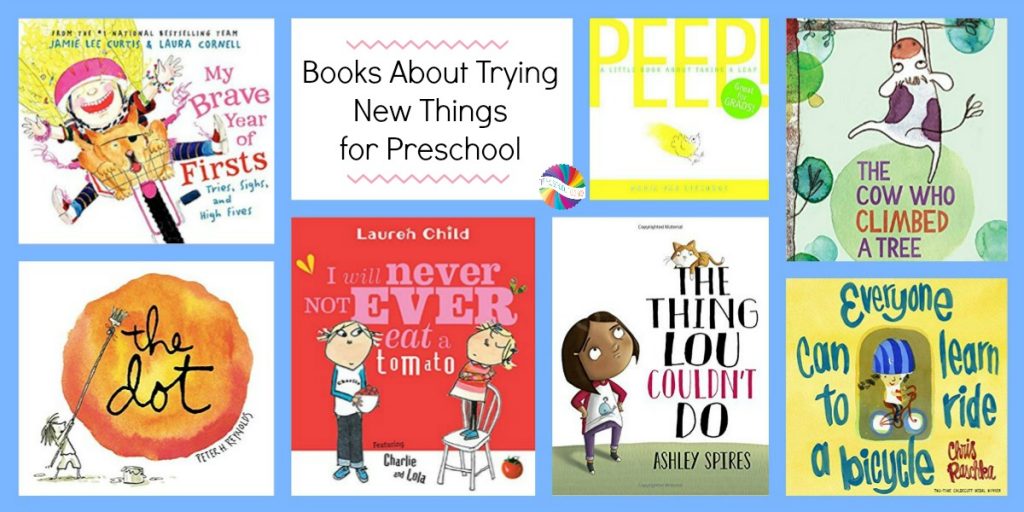 Preschool Books to read about trying new things