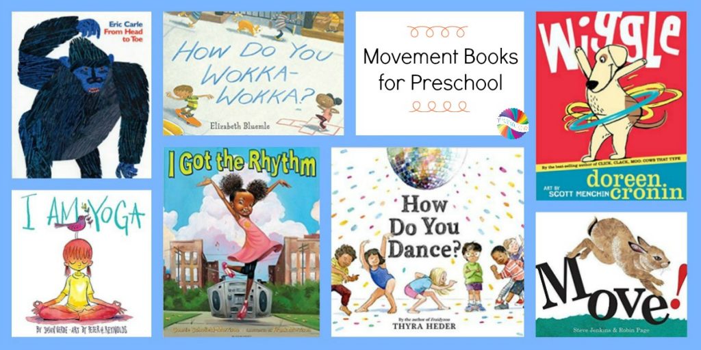 Books about Ways to Move and Play with Preschoolers in January