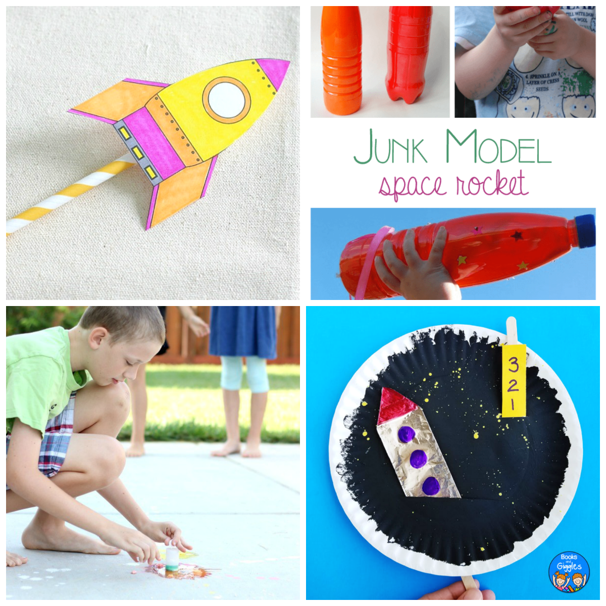 Rocket Activities and Crafts for Kids.