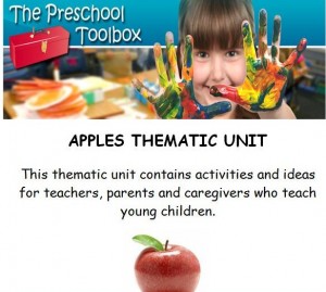 Apples Theme for Preschool and Kindergarten