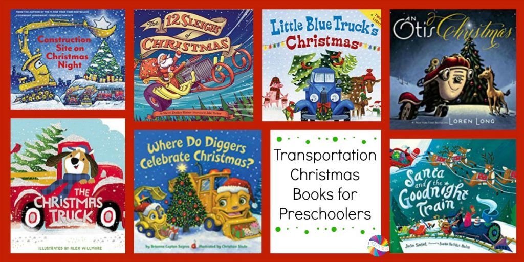 Christmas On the Move: Transportation Books for Preschoolers