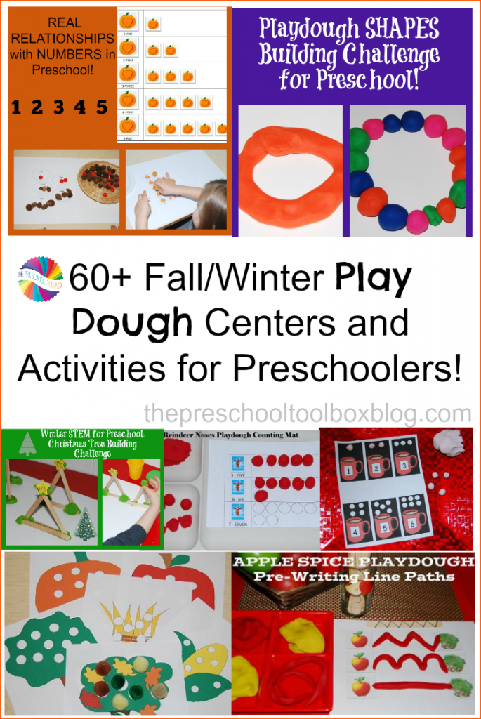 Play Dough Centers and Activities for Preschool