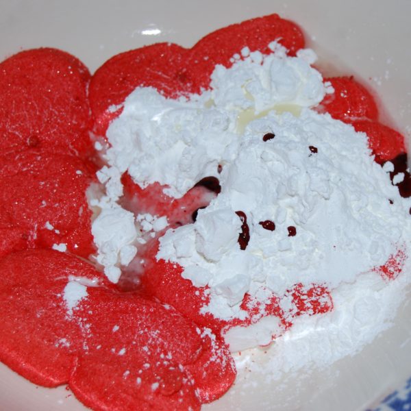 Valentine\'s Day PEEPS Playdough and STEAM Challenge