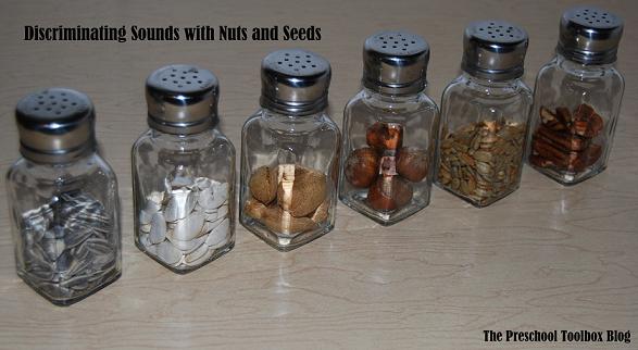 Discriminating Sounds with Nuts and Seeds in Preschool