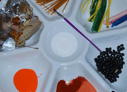 Textured Sensory Turkey Feather Learning Craft for Preschool