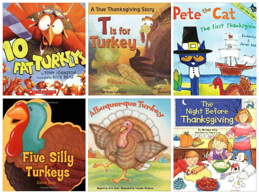 Thanksgiving Books for Preschool