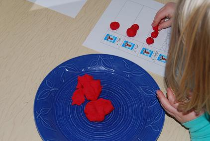 Playdough Math for Preschool 002