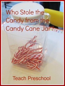 Candy Cane Circle Time Game