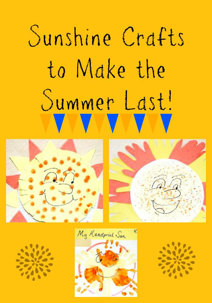 Sunshine Crafts for Summer FUN