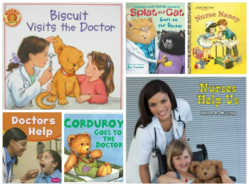 Doctor and Nurse Community Helper Books for Preschool