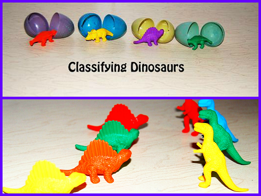 Dinosaur Theme Math and Science for Preschool