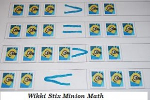 Wikki Stix Minion Math Picture #4