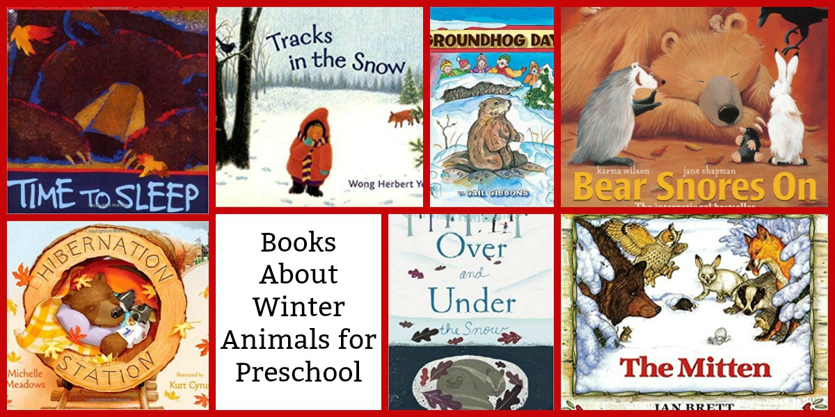 winter animals books for preschoolers