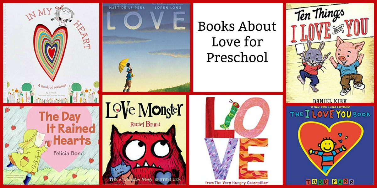 Preschool Books about Love 