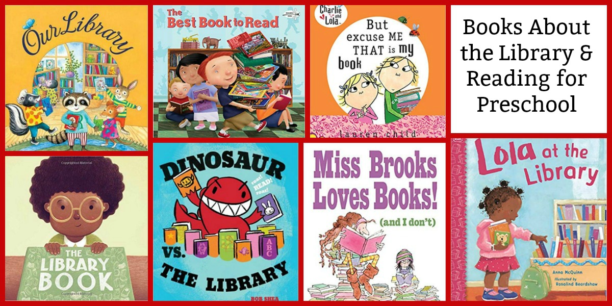 Books about visiting a library with preschoolers