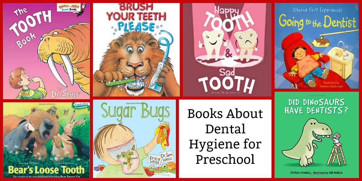 Books for Dental Health Month for Preschoolers