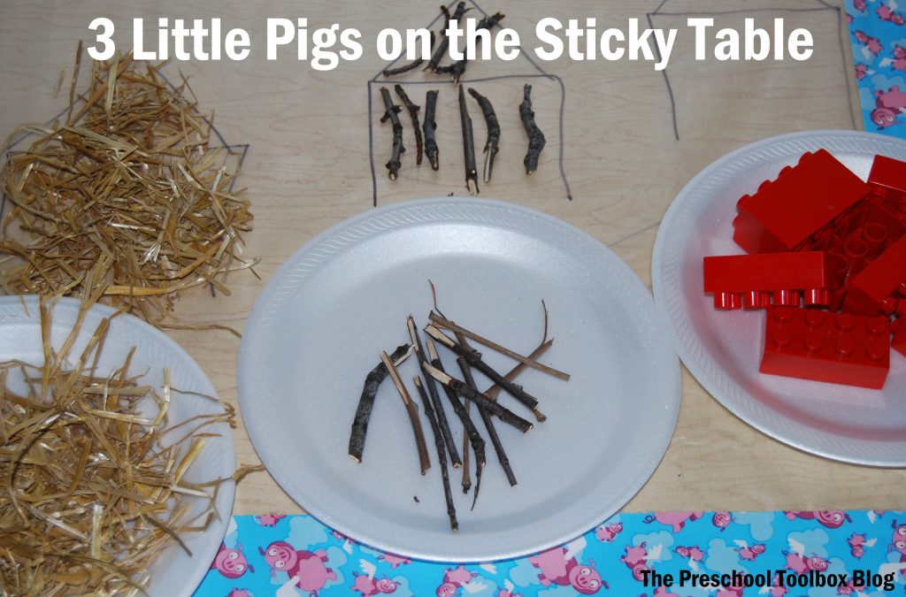 Change the items used:  real straw, sticks from outside, and Lego bricks are great for explorations!