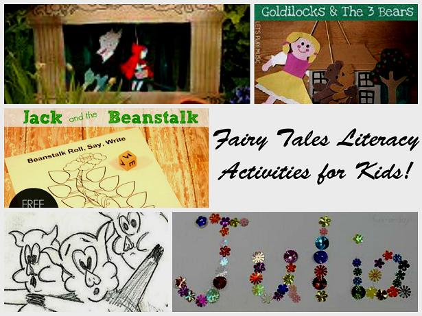 Fairy Tales Theme Literacy/Writing Activities for Preschool