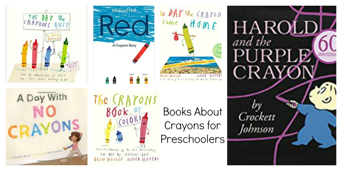 Books about Crayons for Preschool