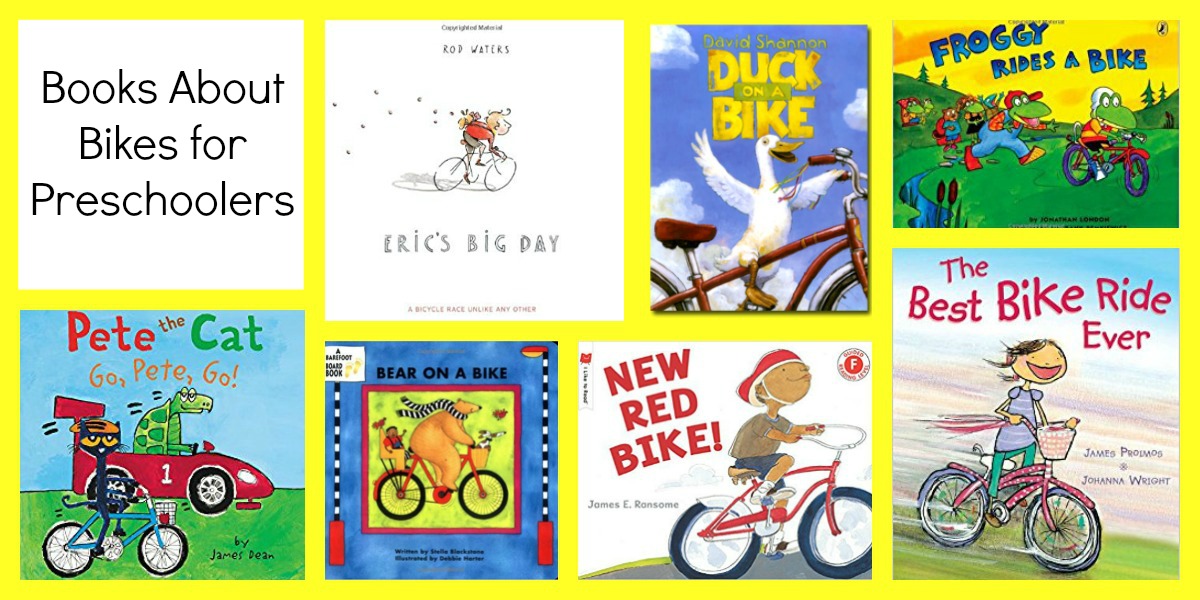 Books about Bikes for Preschoolers