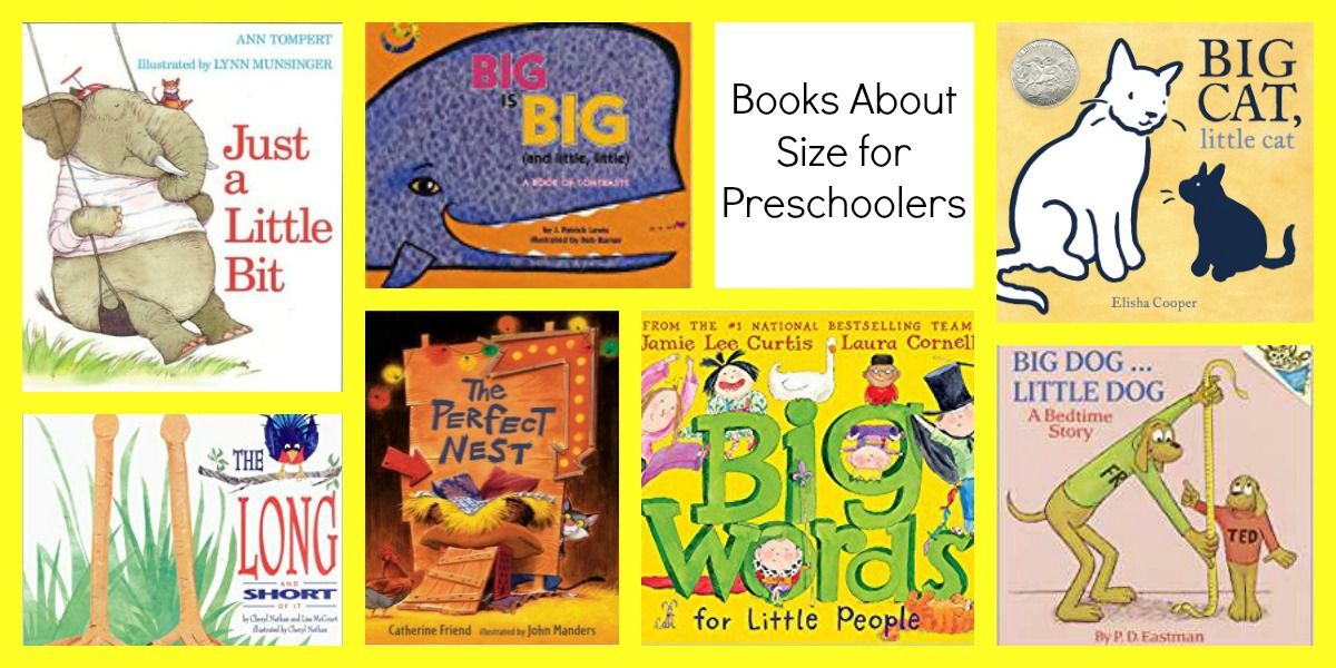 Preschool Books about Big and Little Things