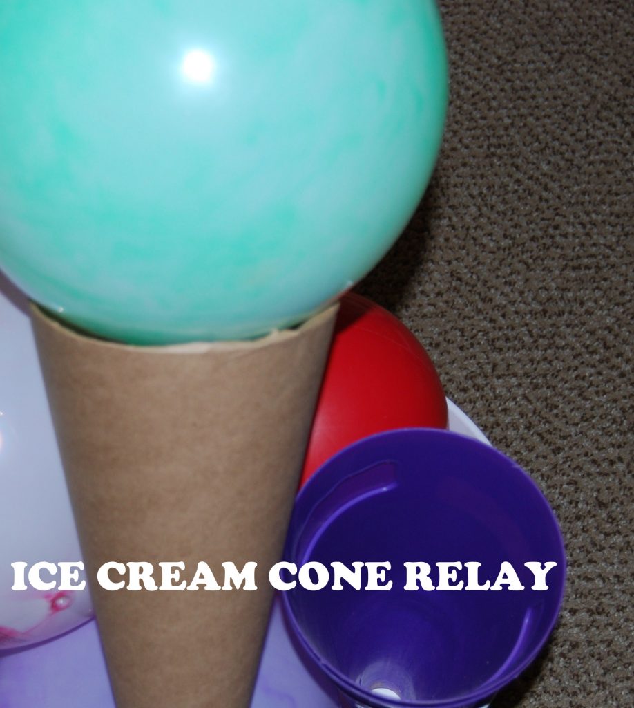 Ice Cream Cone Relay