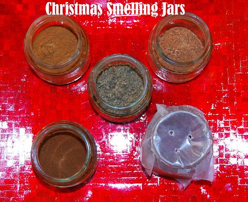 Christmas Smelling Jars